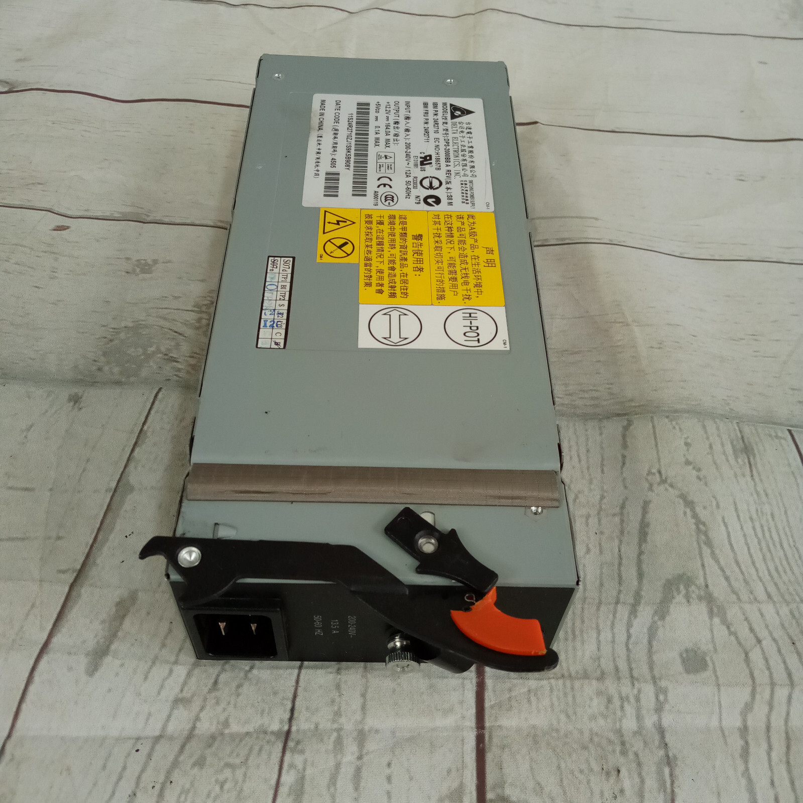Delta Electronics DPS-2000BB BladeCenter Power Supply 24R2710 (#3)