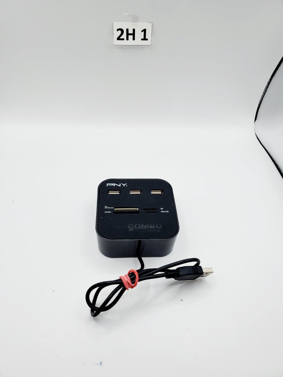 PNY Multi Slot Card Reader USB HUB 2.0 Combo Card Reader