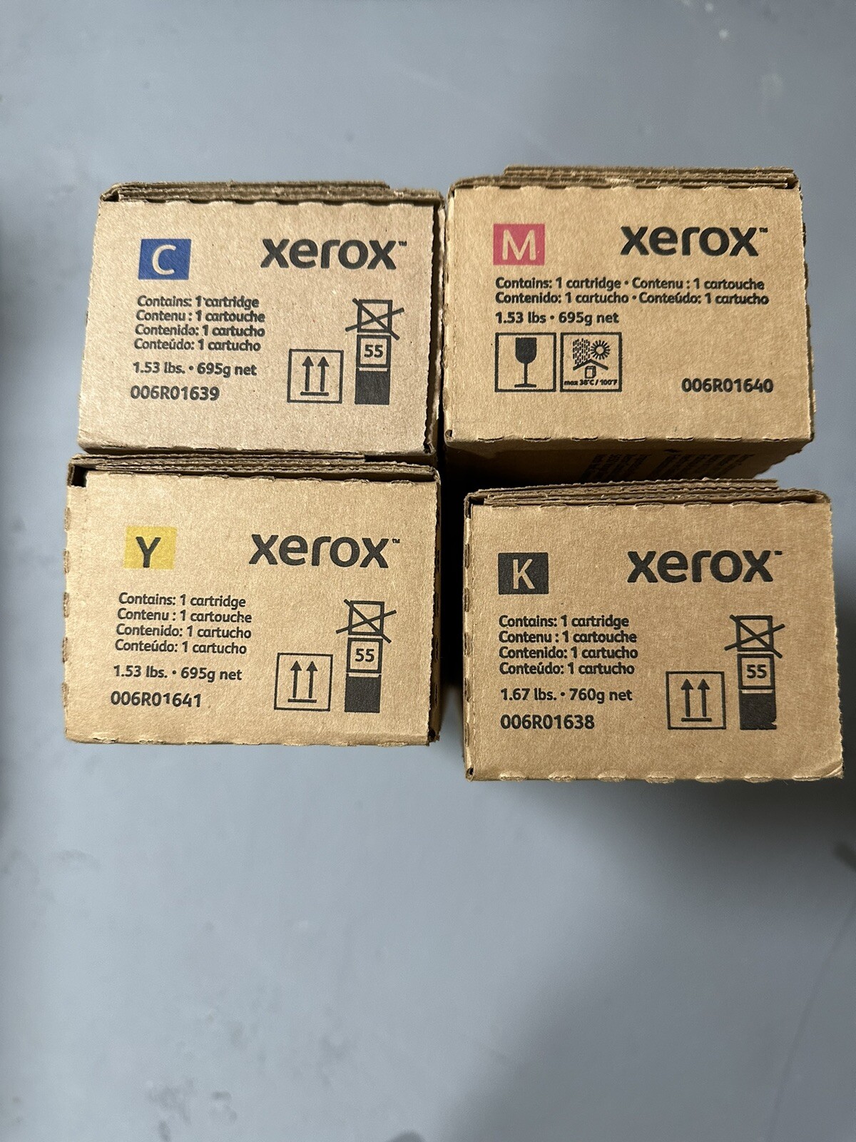 Genuine New OEM Black Cyan Magenta Yellow  Toner Versant 80 180 280 Press