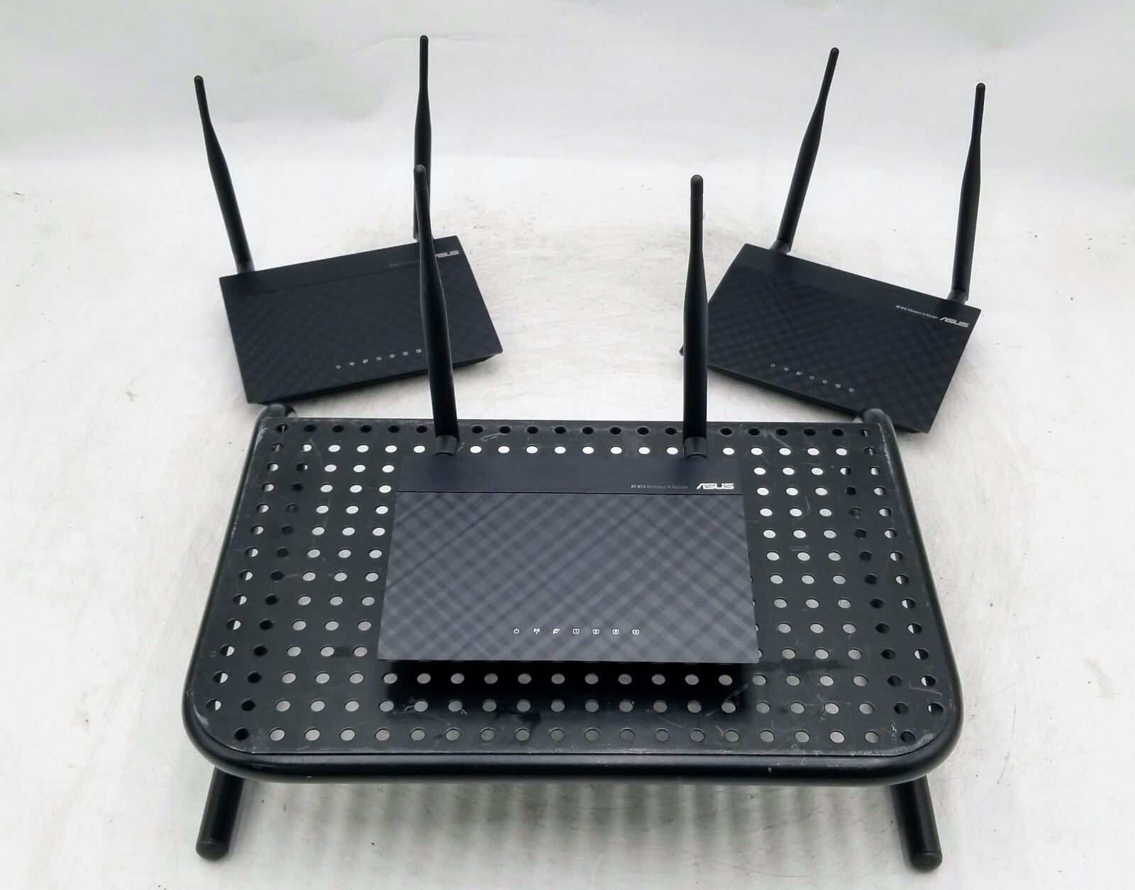 LOT OF 3 Asus RT-N12 3-in-1 Wireless Router