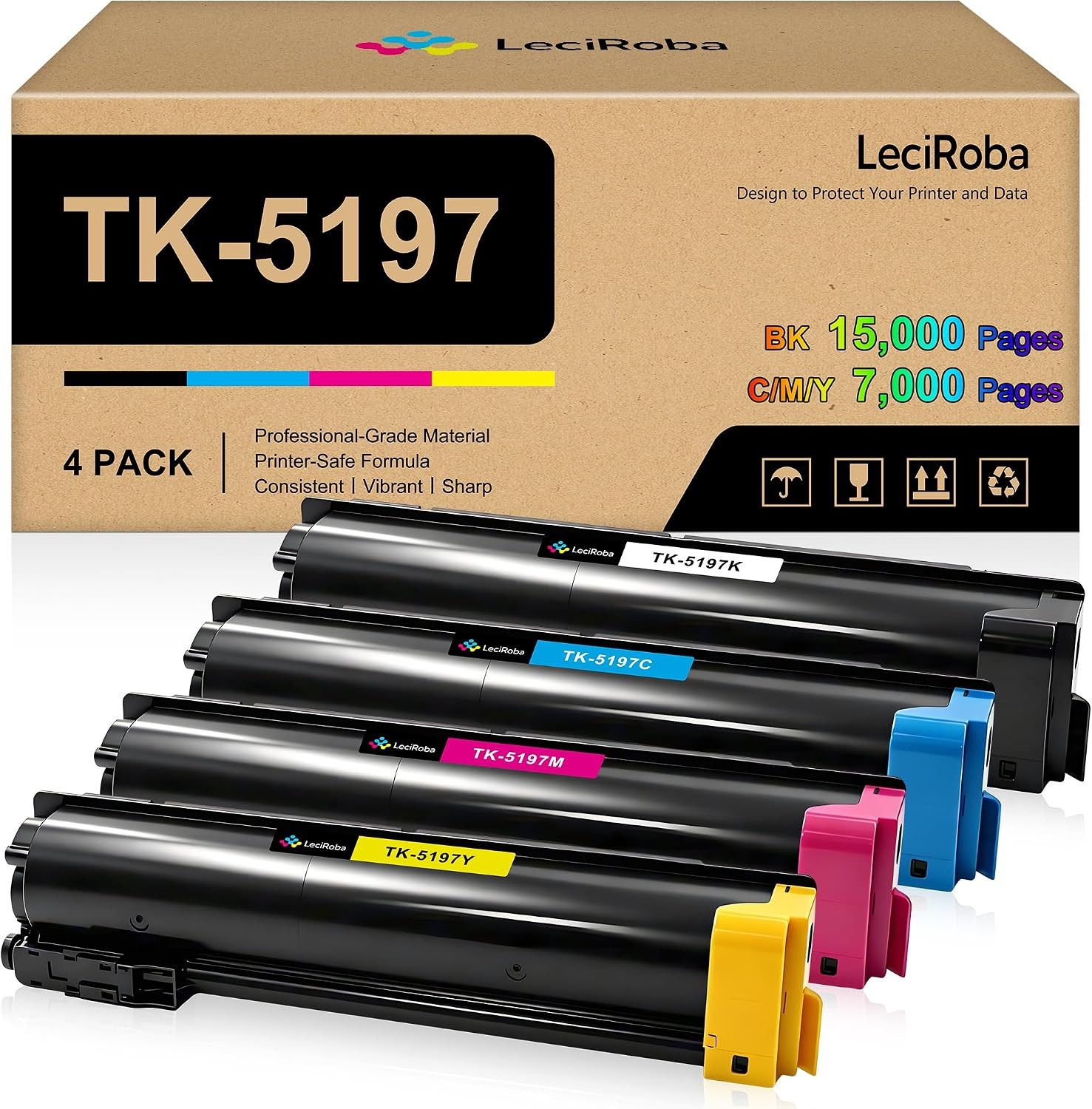 TK-5197 Toner Cartridge for Kyocera TASKalfa 306ci 307ci 308ci & Copystar Series