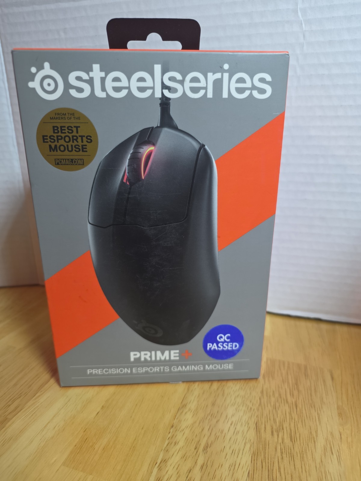 SteelSeries PRIME+ Precision Esports Wired Optical Gaming Mouse-black  #FA4