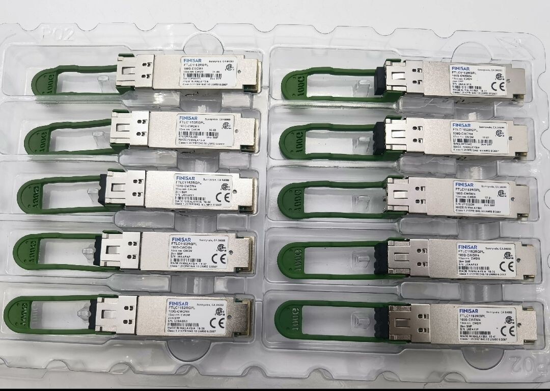 1pcs Genuine FTLC1152RGPL FINISAR 100G CWDM4 2KM 1300nm SMF QSFP28 TRANSCEIVER