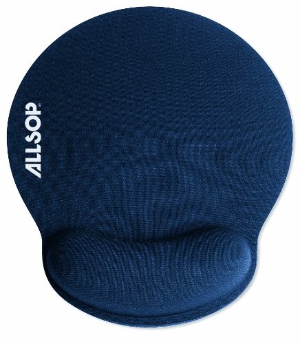 Allsop ComfortFoam Memory Foam Mouse Pad with Wrist Rest (30206)