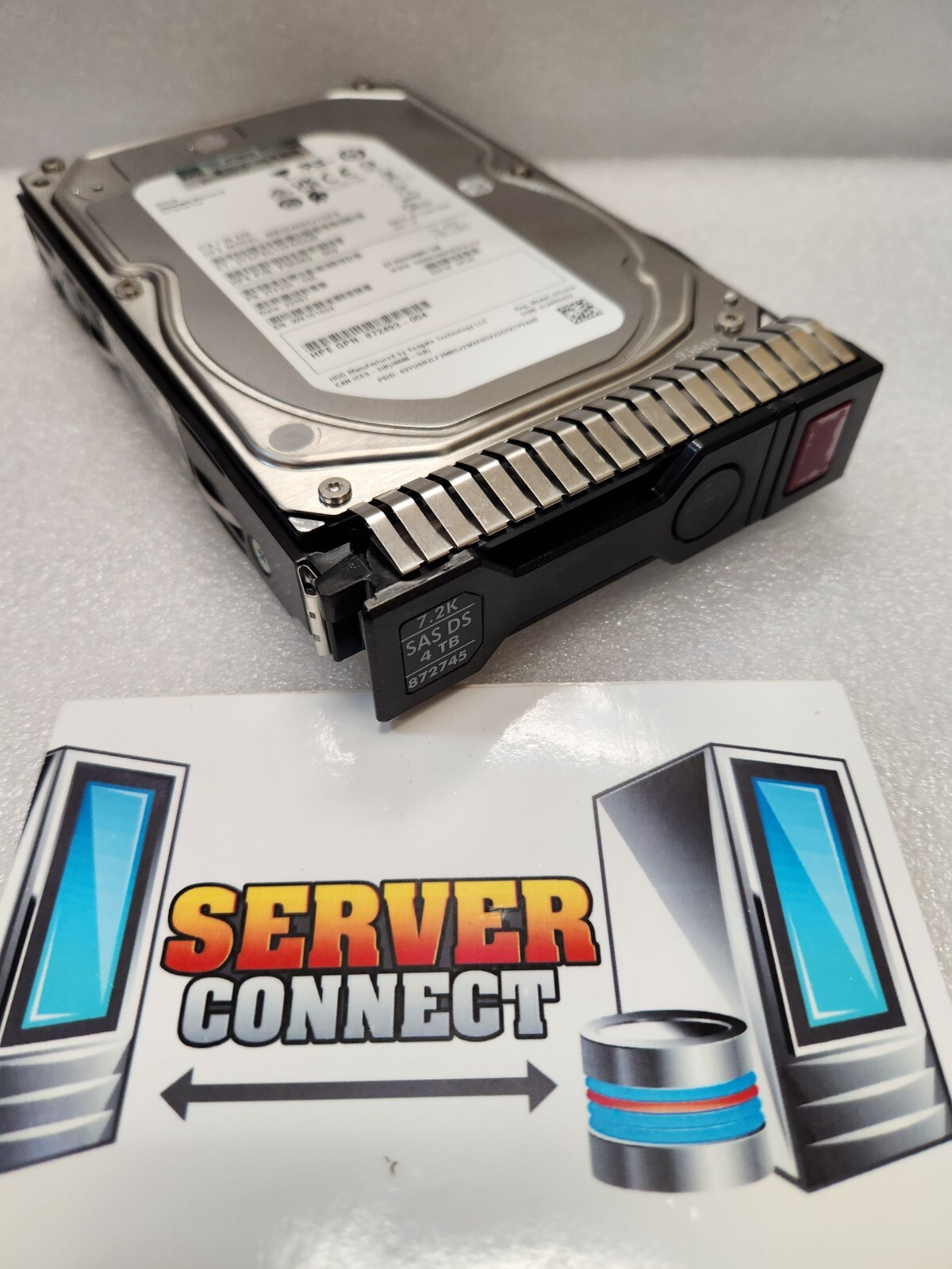 872487-B21 HP 4TB SAS 12G 7.2K 3.5" SC MDL HDD -- 872745-001