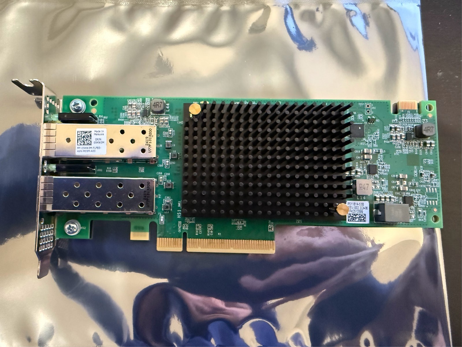 Dell Emulex LPE35002 Dual Port 32Gb Fibre Channel PCIe 4.0 HBA 05KW3M 5KW3M