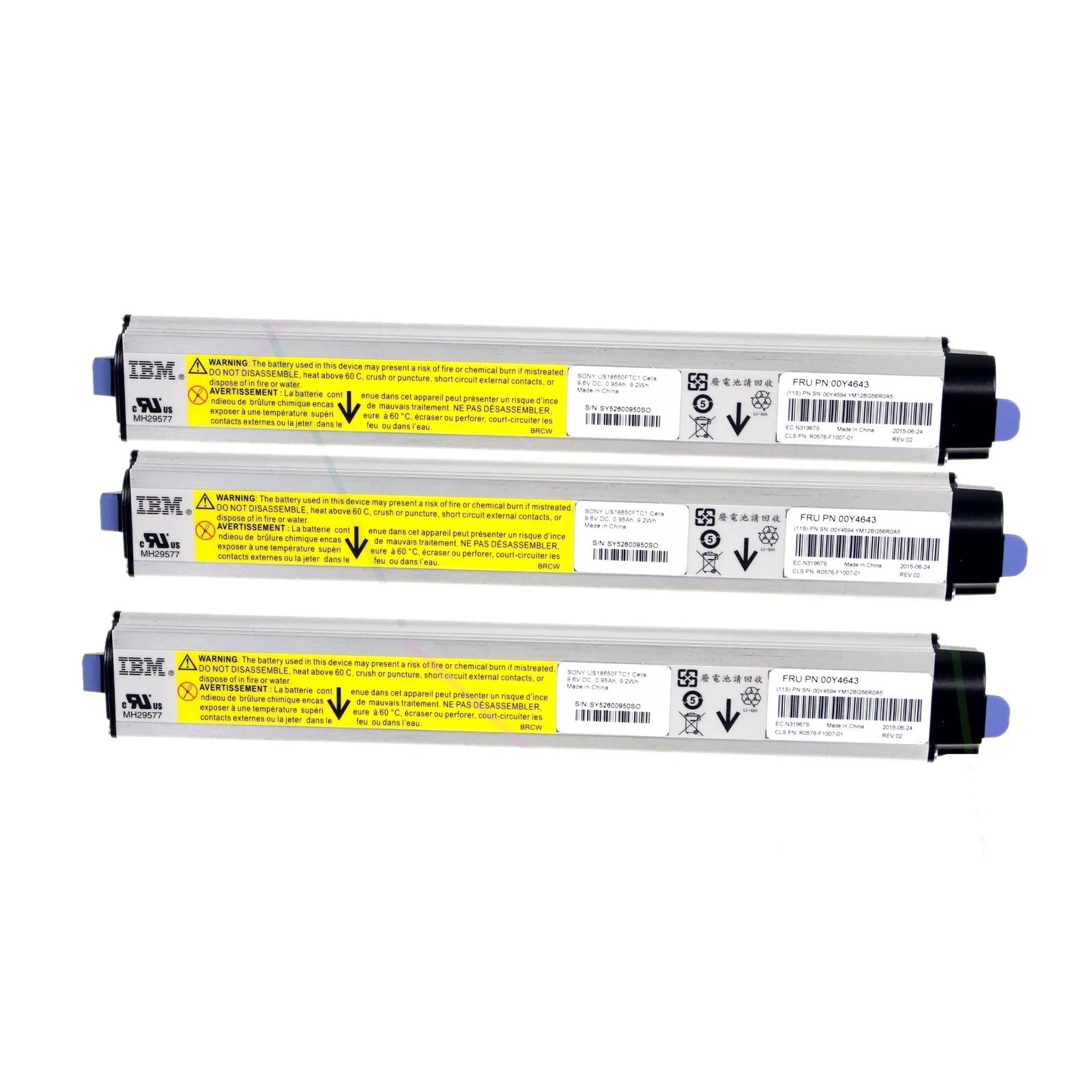 1PC New 2024 00Y4643 IBM V3700 V3500 Battery BBU 00Y4594, 90Y7689, 90Y7632