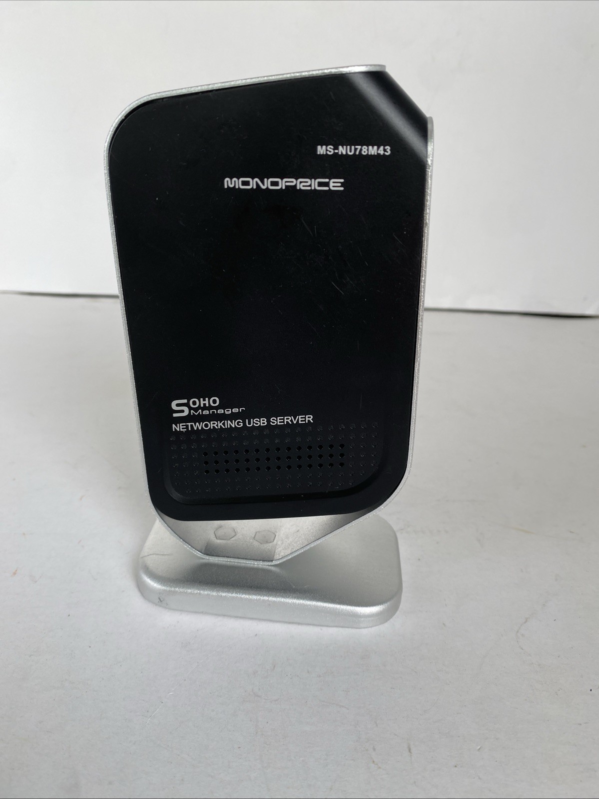Monoprice SOHO MANAGER Networking USB 2.0 Server Hub MS-NU78M43 No Power Cord