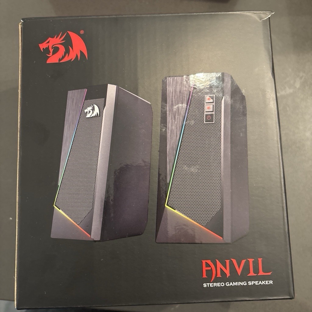 Redragon Anvil GS520 Gaming Speakers NIB