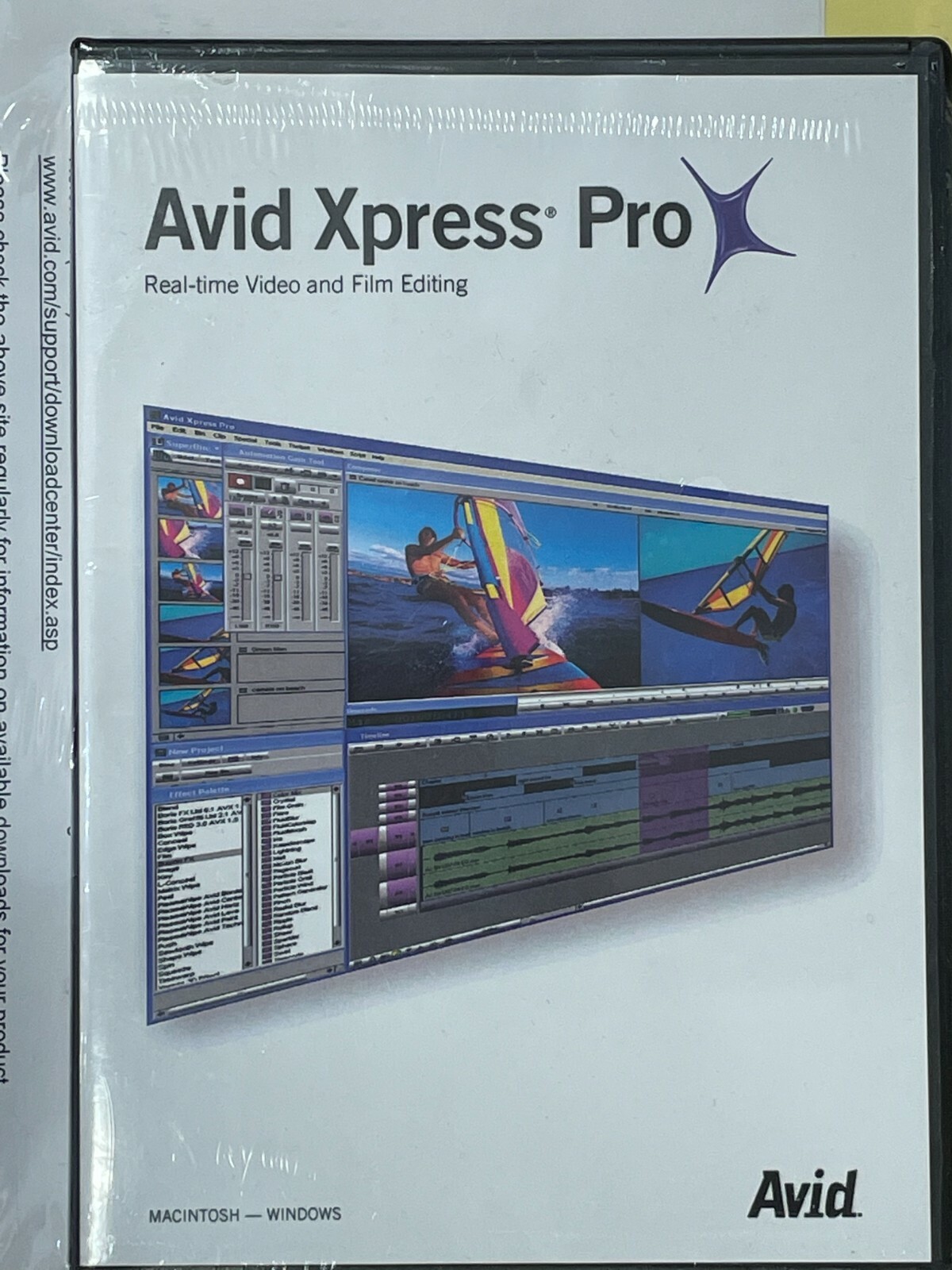 Avid Xpress Pro Video Editing Software V5.7 SFW UPDATE 0010-09440-01-A