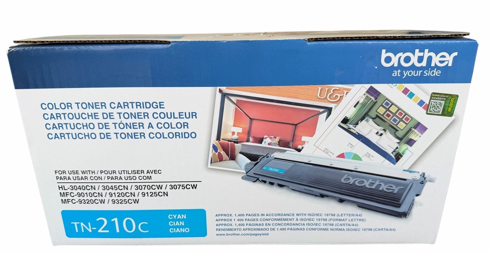 Brother TN-210C Standard Yield Toner Cartridge - Cyan