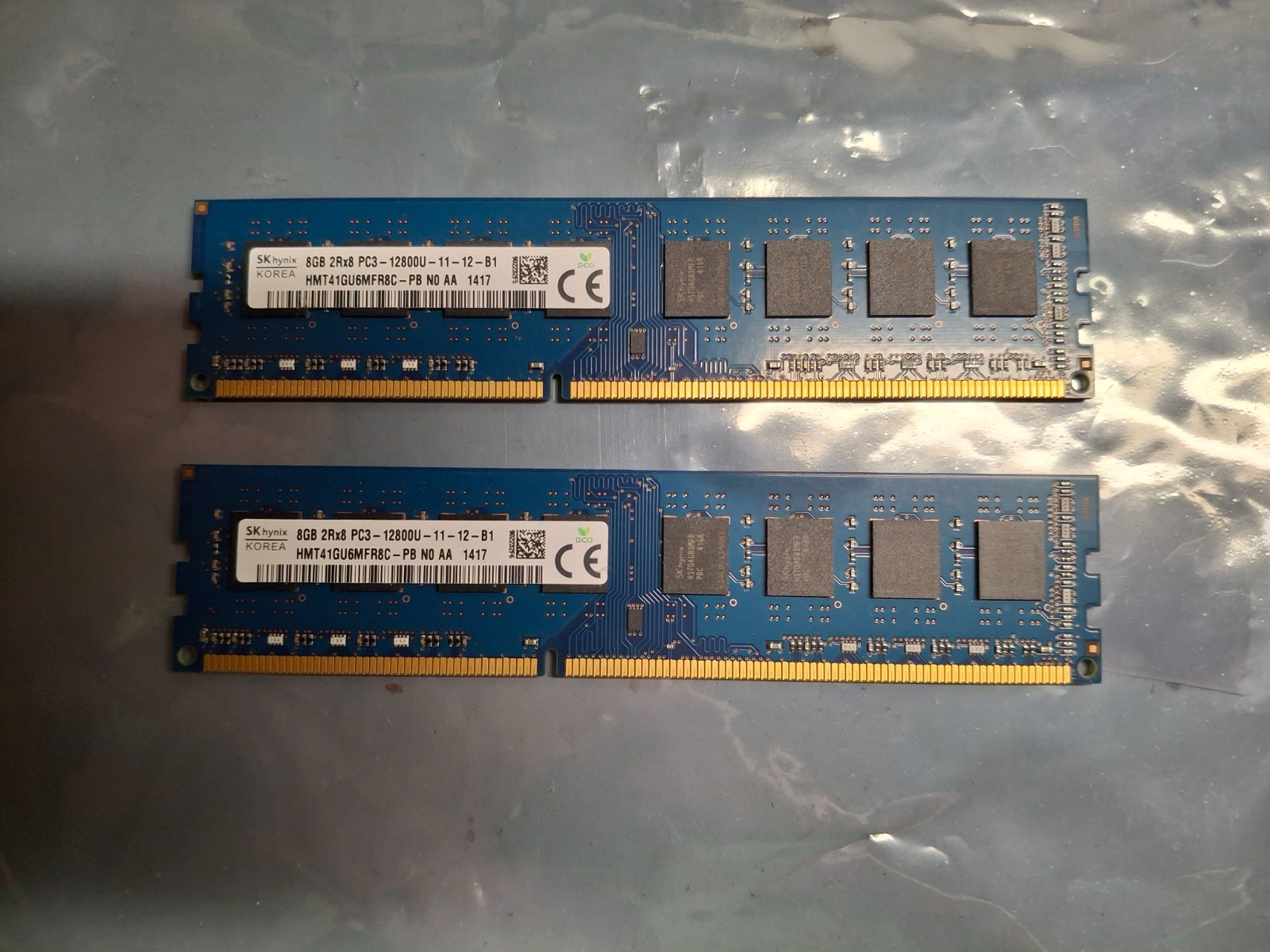 16GB (2x8) SKHynix 8GB 2Rx8 PC3-12800U DDR3 Desktop RAM
