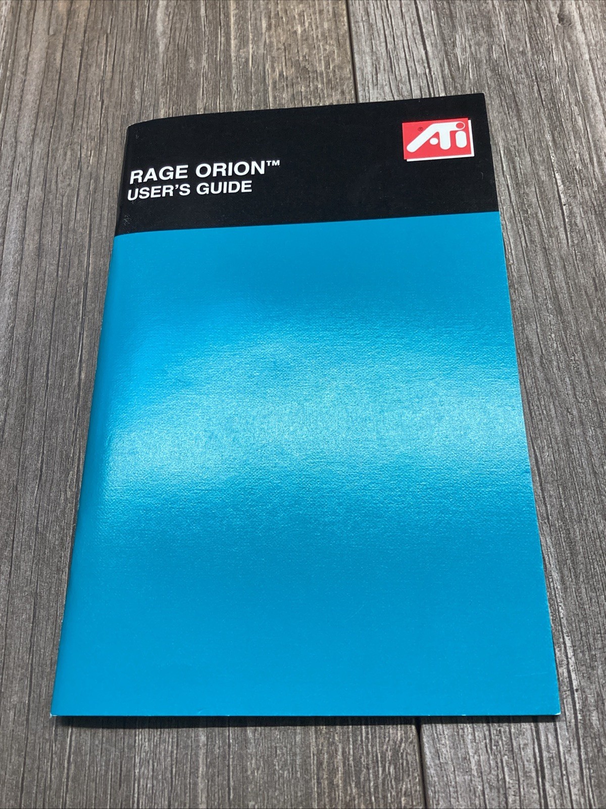 Vintage 1999 ATI Rage Orion 128 Graphics Card User Guide Manual Apple Mac