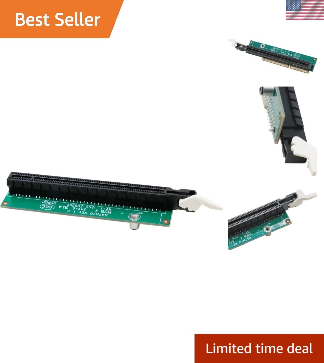 Upgrade Your Lenovo ThinkCentre: PCI-E16 Expansion Card for Models M920x, M720q