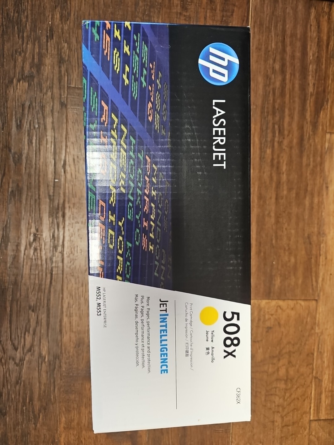 HP CF362X (508X) Yellow High-Yield Toner Cartridge - Genuine NEW SEALED