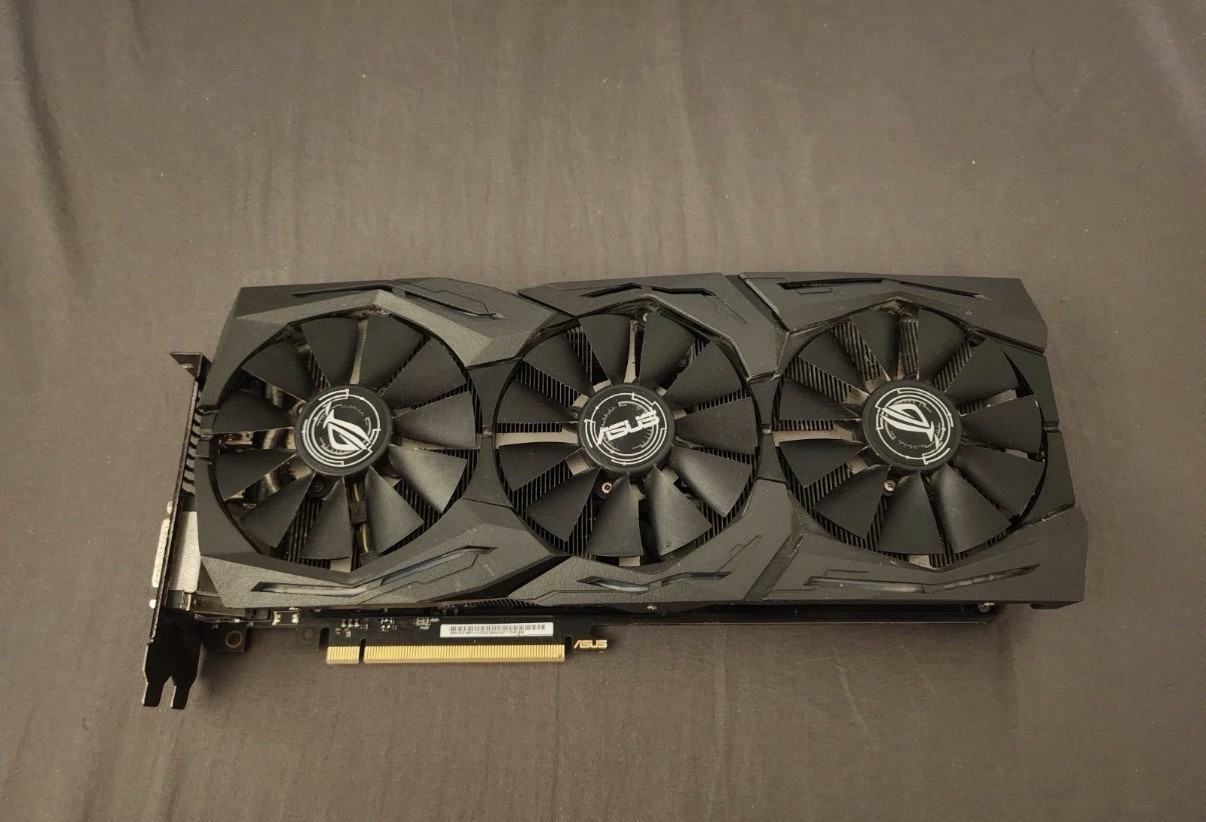 ASUS NVIDIA GeForce GTX 1080 8GB GDDR5X Graphics Card (STRIX-GTX1080-A8G-GAMING)
