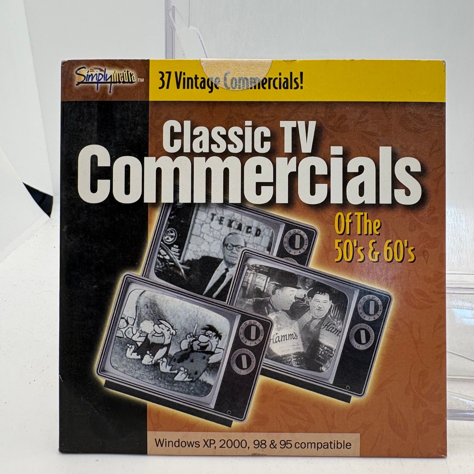 Classic TV Commercials Of The 50s & 60s Simply Media PC CD-ROM Windows XP 2000