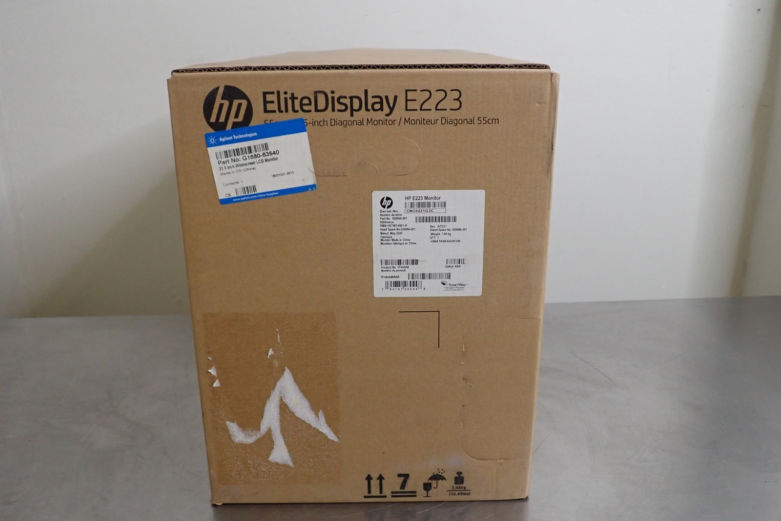 HP EliteDisplay E223 / Agilent G1680-63540 21.5" Monitor 1FH45A8#ABA - NEW