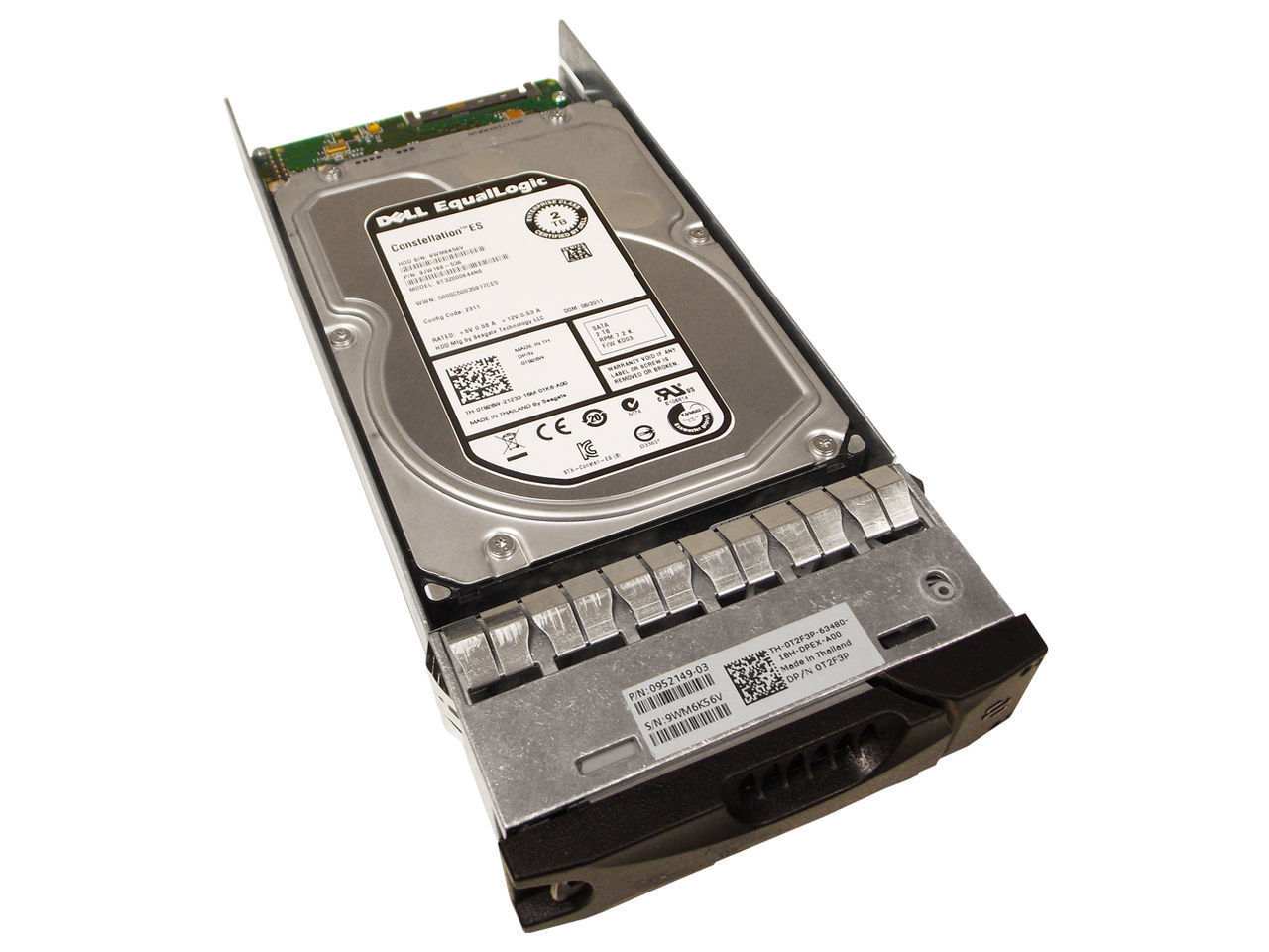 Dell EqualLogic 2TB SATA 7.2K 9JW168-536 PS6000E PS5000E PS6500 PS6510 PS6500