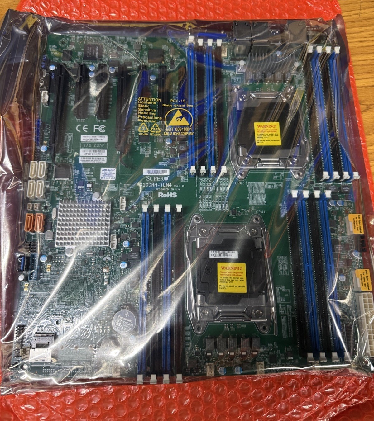 *New Open Box* SuperMicro X10DRH-ILN4 Motherboard REV1.01
