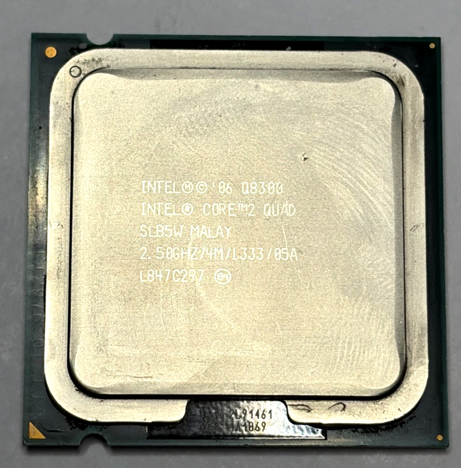 ✅ Gordon Gekko Holdings ✅ Intel Core 2 Quad Q8300 2.5GHz (SLB5W) Tested