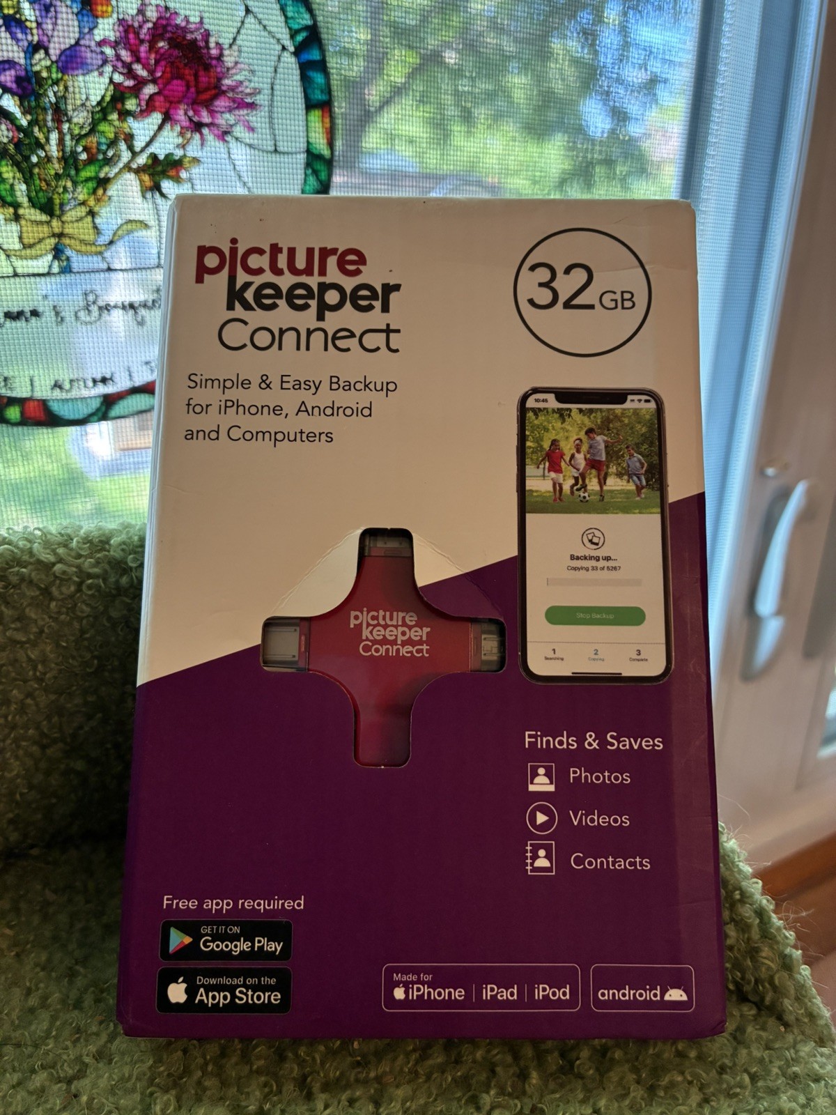 Picture Keeper Connect 32GB Photo Backup USB Flash Drive for Android iPHONE  PC