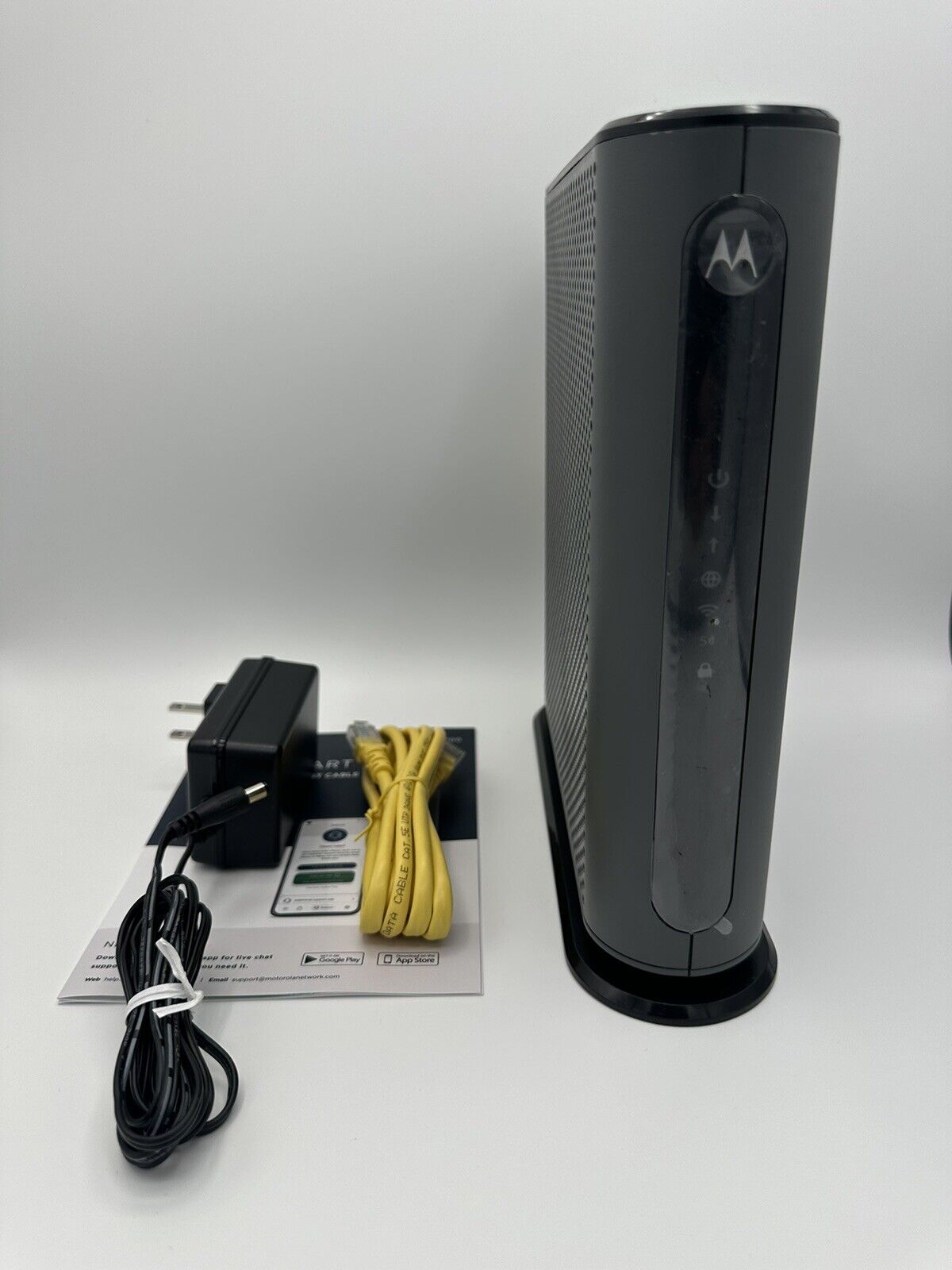 Motorola MG7700 24x8 Cable Modem Plus AC1900 Router Gray New No Box