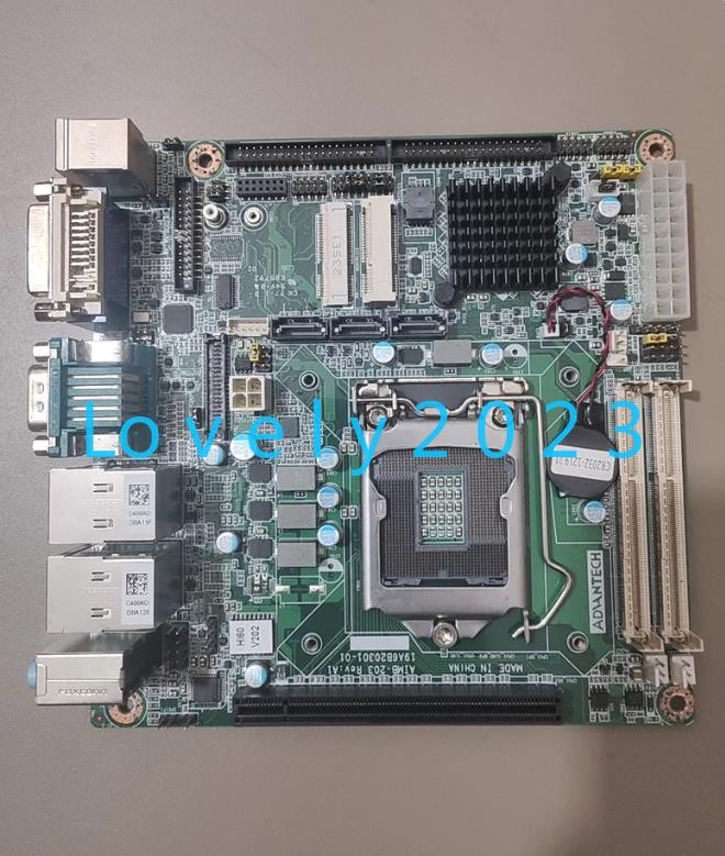 1pc used Advantech AIMB-203G2 REV:A1 Motherboard