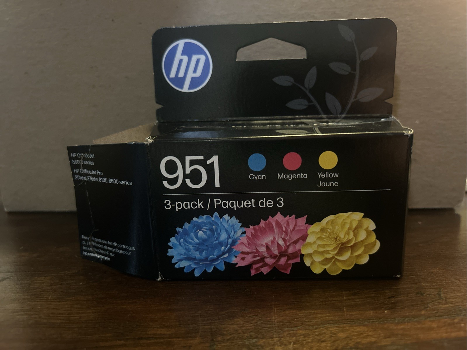 HP 951 3-Pack Ink Cartridges For HP OfficeJet Pro (8600 Series)