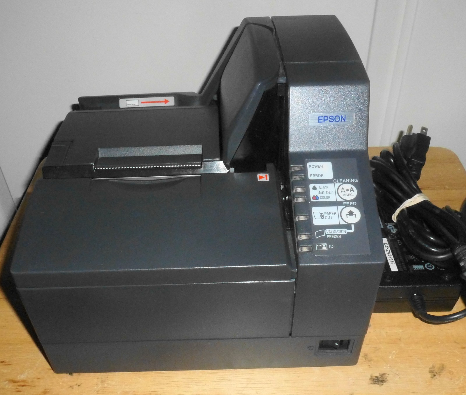 Epson TM-J9100 011 Model M198A Printer Check Scanner Pos Inkjet Printer-USB Port