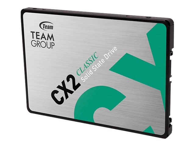 Team Group Cx2 SSD - Internal 2.5" 6.4cm SATA 6Gb/s Green T253X6256G0C101