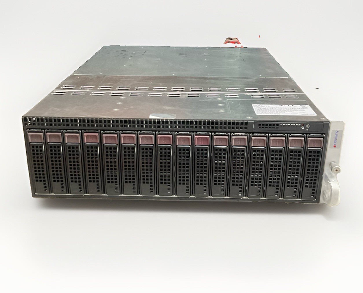 Supermicro 938-16 16-LFF MicroCloud SuperServer 5038MR-H8TRF/8x Blades W CPU
