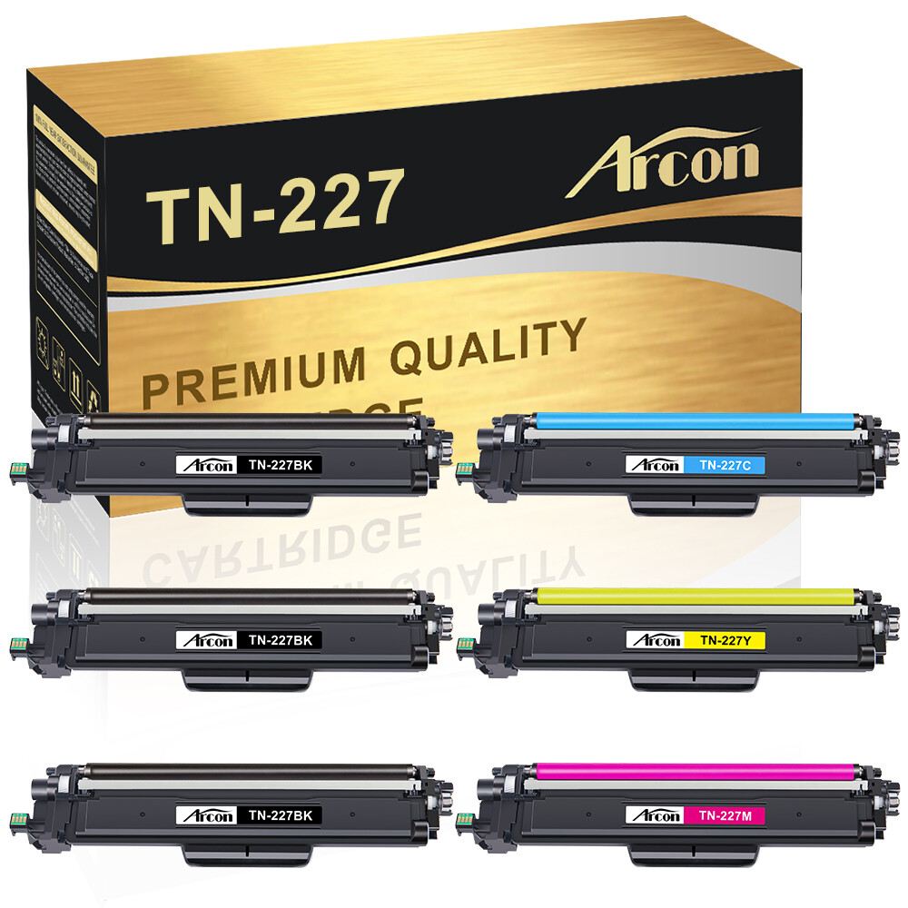 6Pk TN227 223 Toner Compatible with Brother HL-L3270CDW L3290CDW MFC-L3710CW
