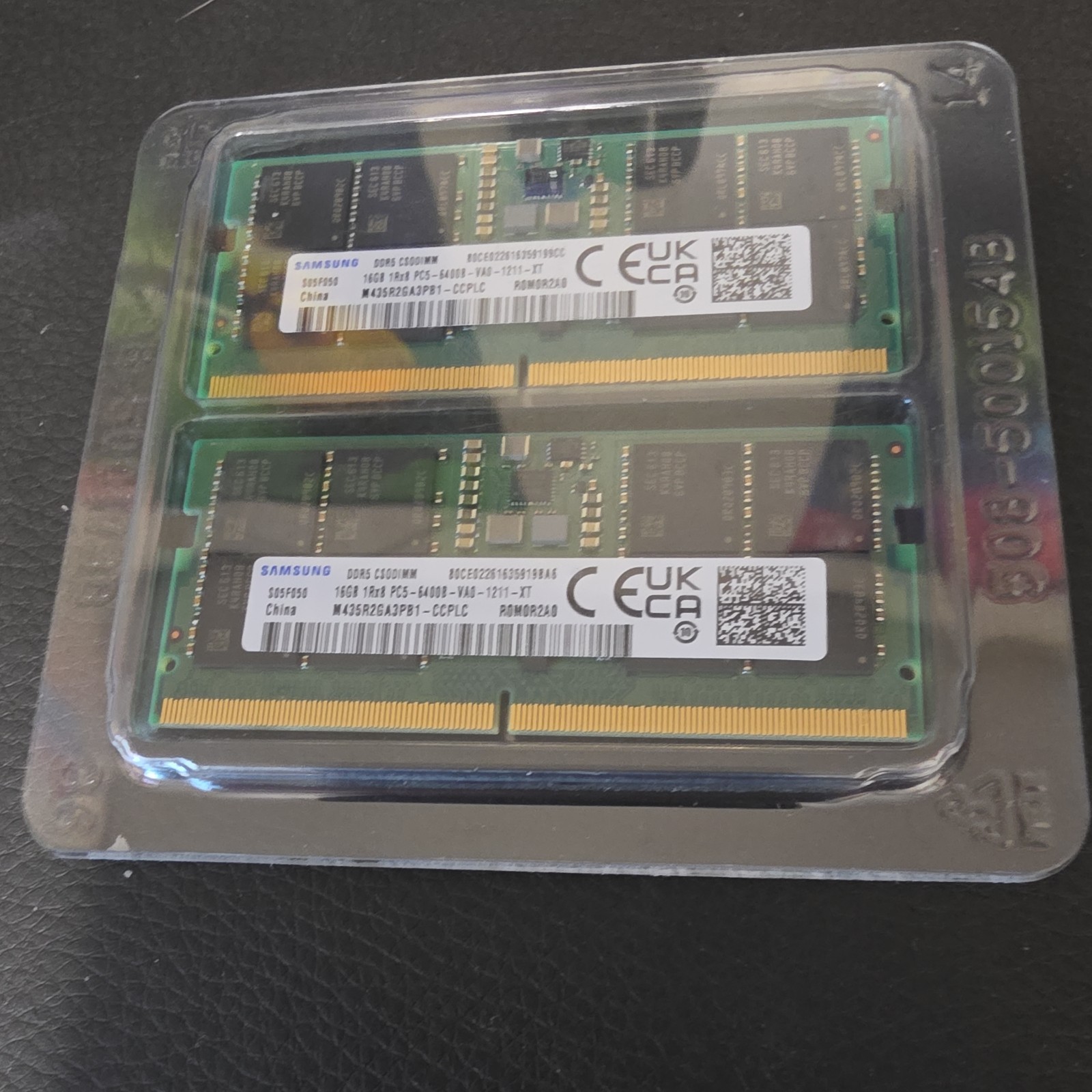 Samsung 32GB (2x16GB) DDR5-6400 CSODIMM RAM