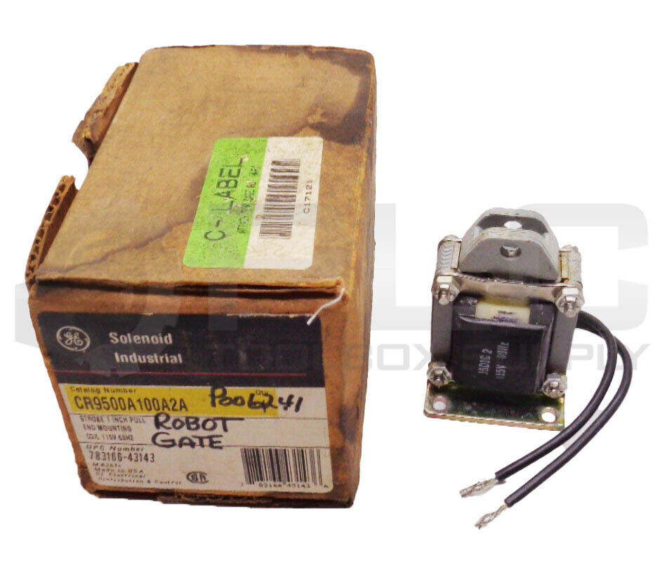 NEW GE GENERAL ELECTRIC CR9500A100A2A SOLENOID COIL 115V 60HZ 783166-43143