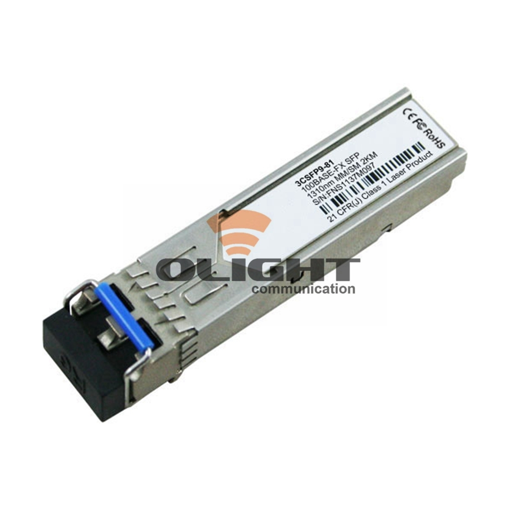 3CSFP81 3Com Compatible 100BASE-FX 1310nm 2km Transceiver