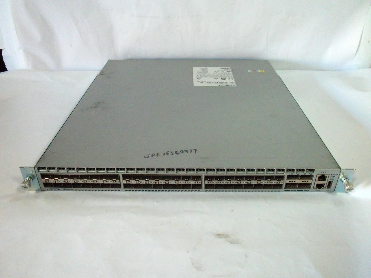 Arista DCS-7280SE-64 48 Port 10G SFP+ 4Port QSFP Network Switch (H16)