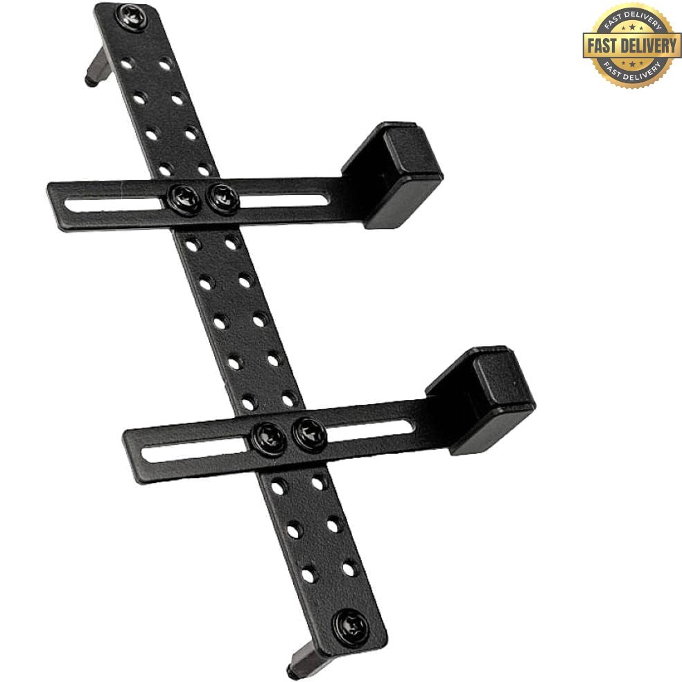 Anti-Sag Graphic Card Bracket - Sleek Black Alloy Steel Support