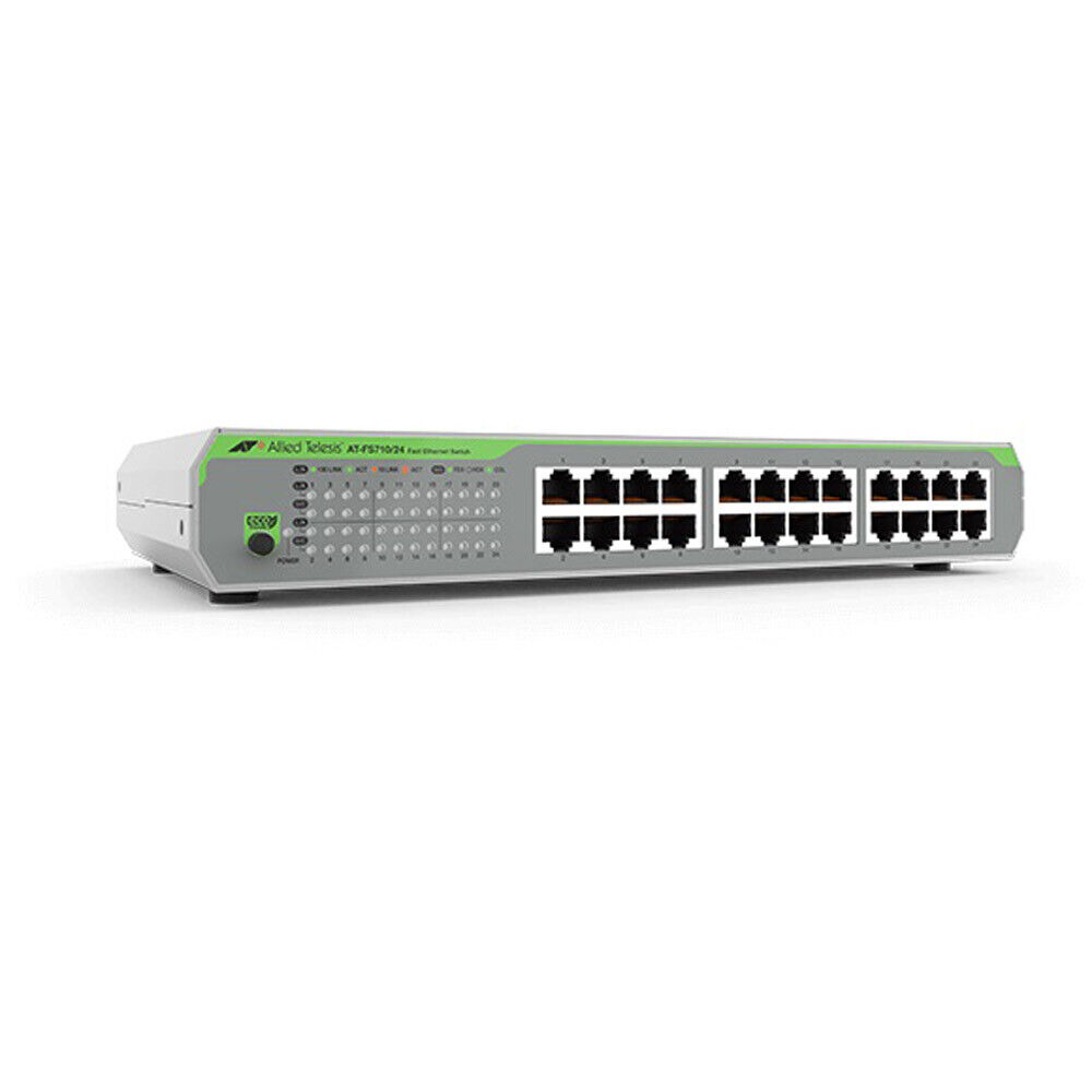 Allied Telesis Inc. AT-FS710/24-10 24-port 10/100tx Unmanaged Switch With