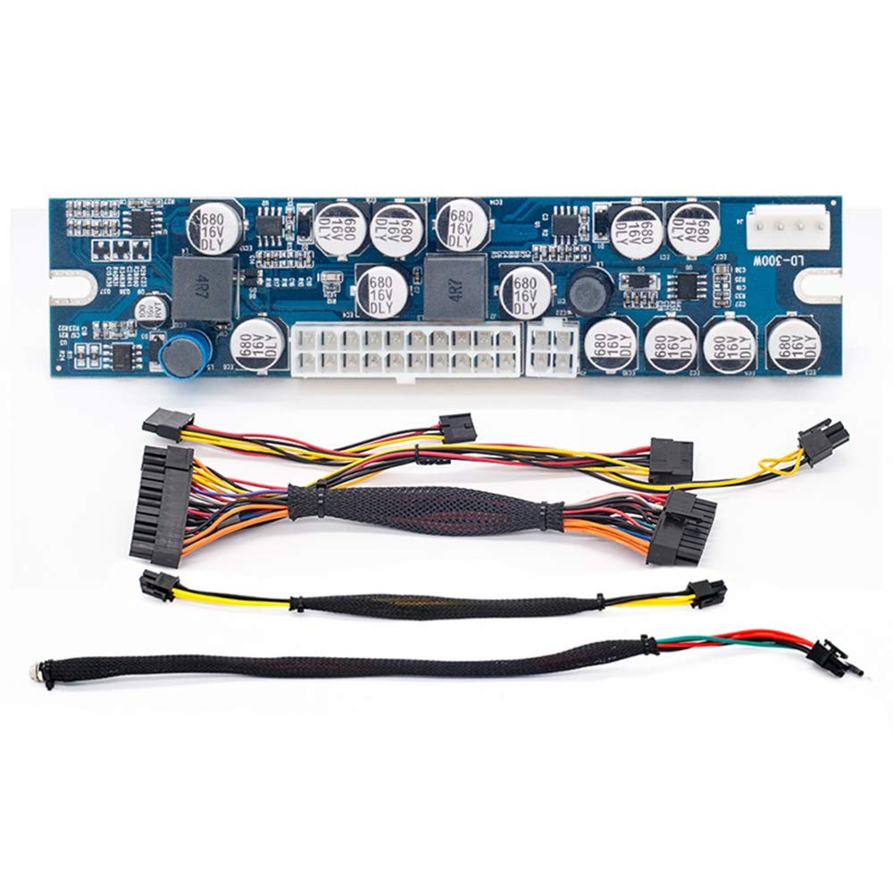RGEEK 1106 DC to ATX PSU 12V 300W Pico Switch 24pin MINI ITX PC... 