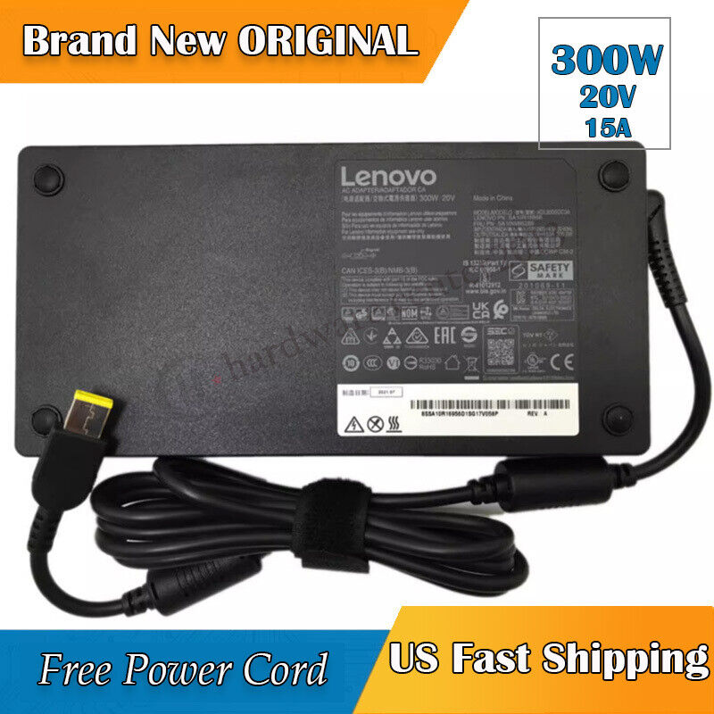 Lenovo OEM 300W Legion Y540-15IRH Y540-15IRH-PG0 Laptop Charger Power Supply