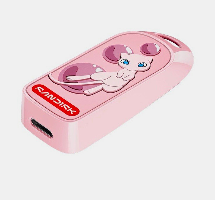 SanDisk Pokémon Mew Edition 128GB USB-C Flash Drive Pink 128G VIRAL & SOLD OUT