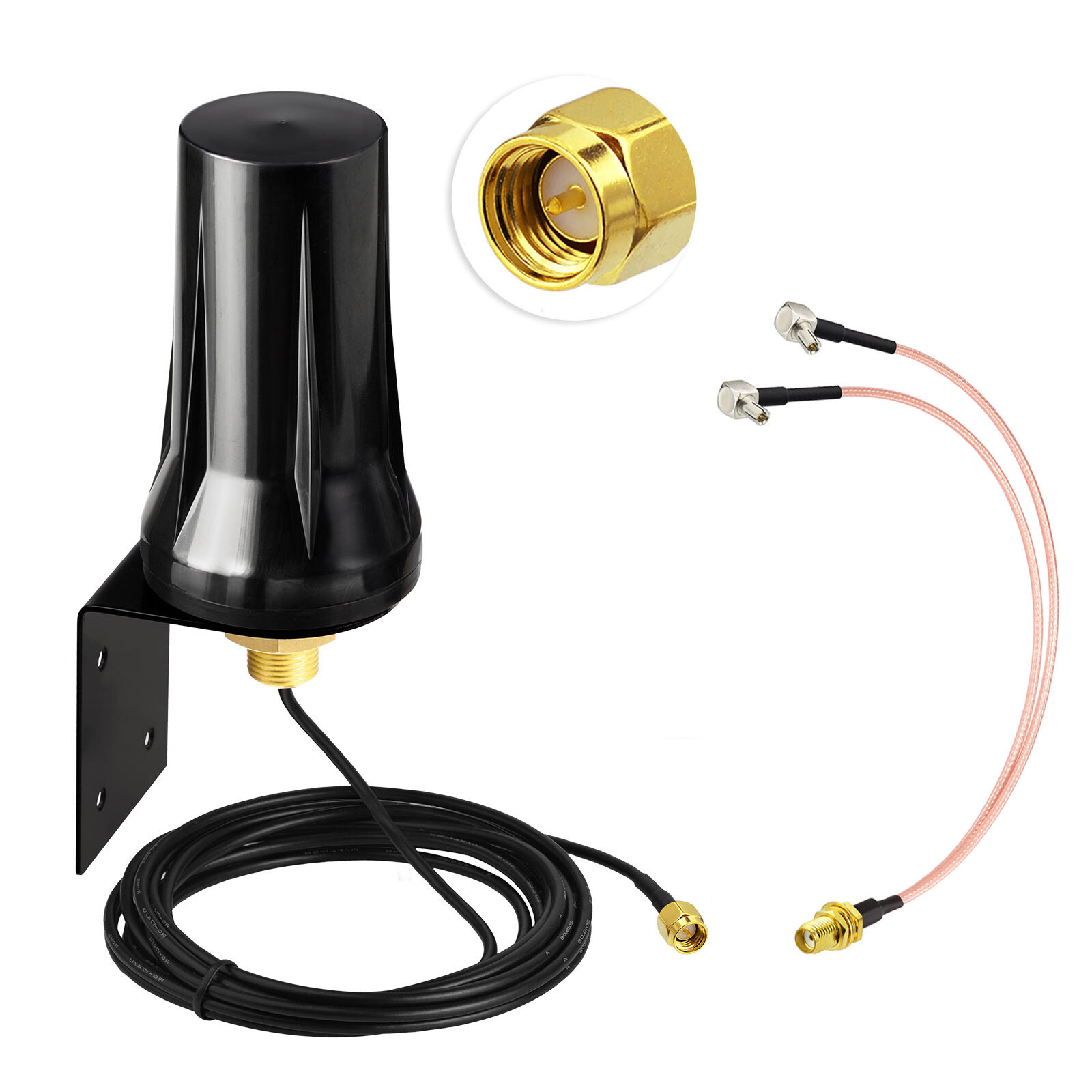 4G LTE Outdoor Wall Mount SMA Male Antenna For Cellular Trail Camera
