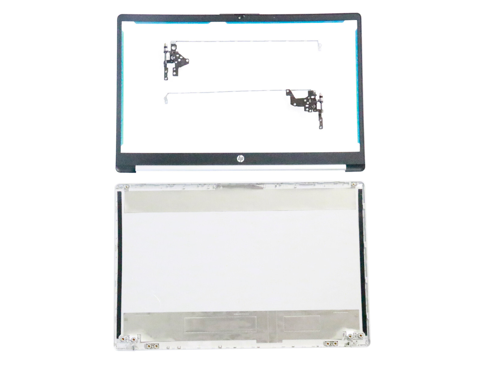 For HP 15-fc0069nr 15-fc0105nr 15-fc0157nr Plastic LCD Back Cover + Hinge +Bezel