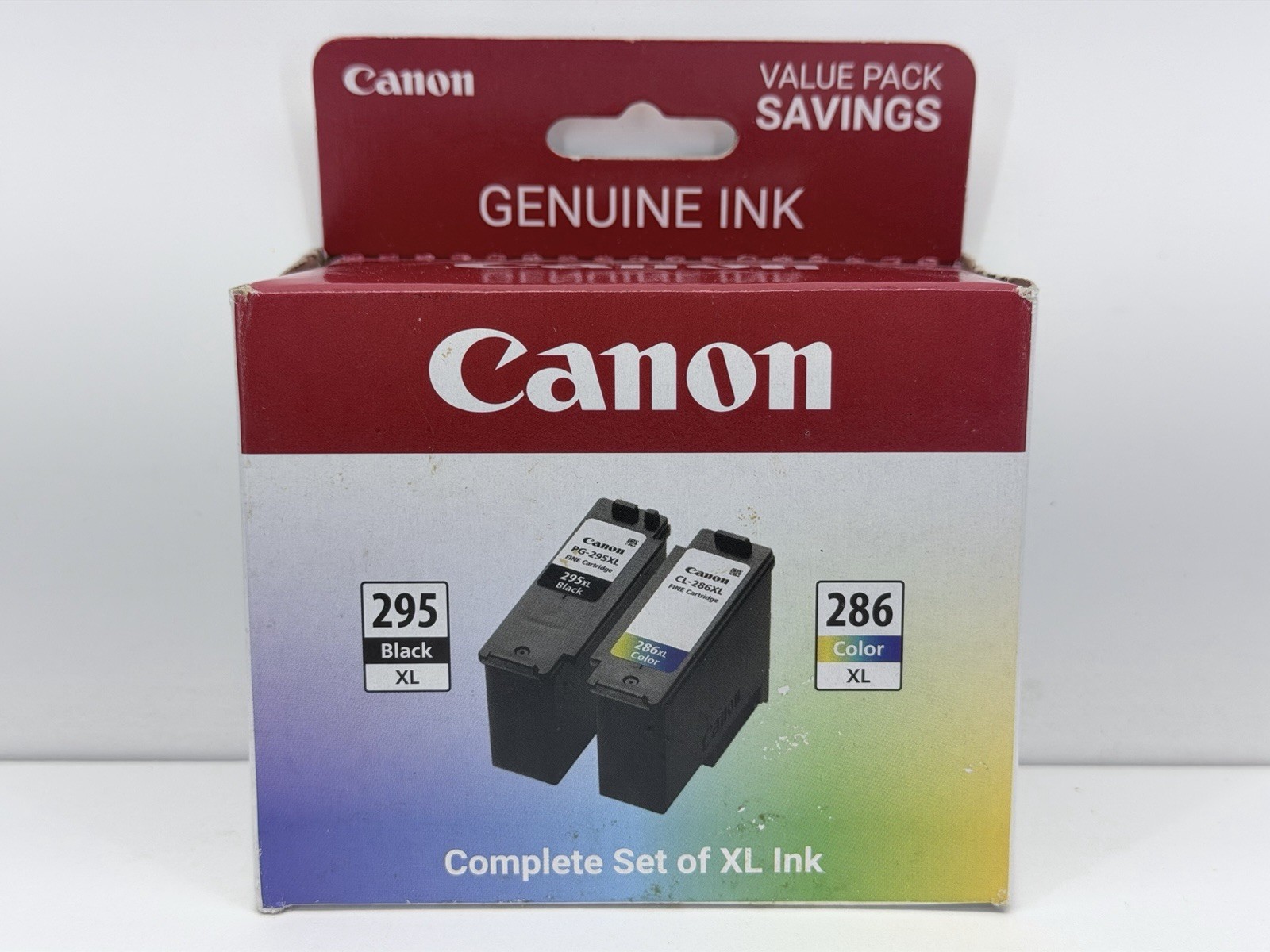 Canon PG-295XL/CL-286XL Ink Cartridge (2-Pack) Black/Color