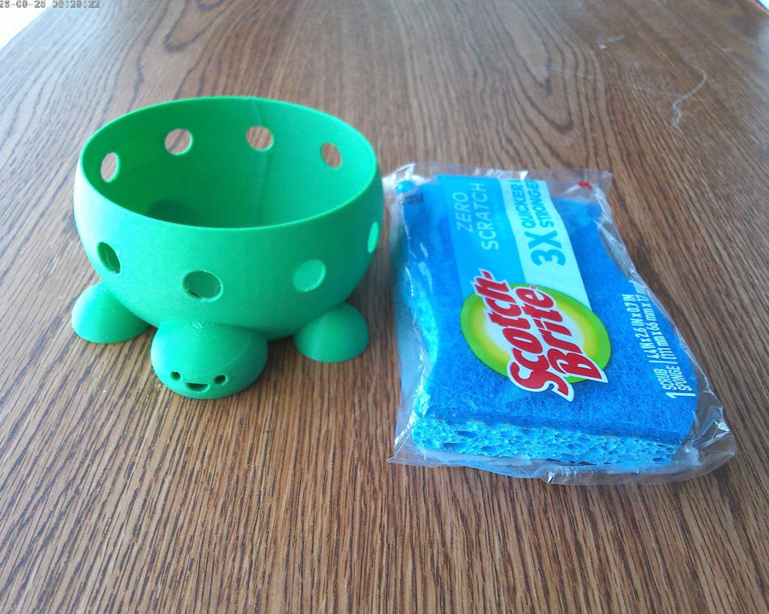 Sponge Soap Holder W/ Drainage Holes 3D Printed Sponge Organizer & Free Sponge