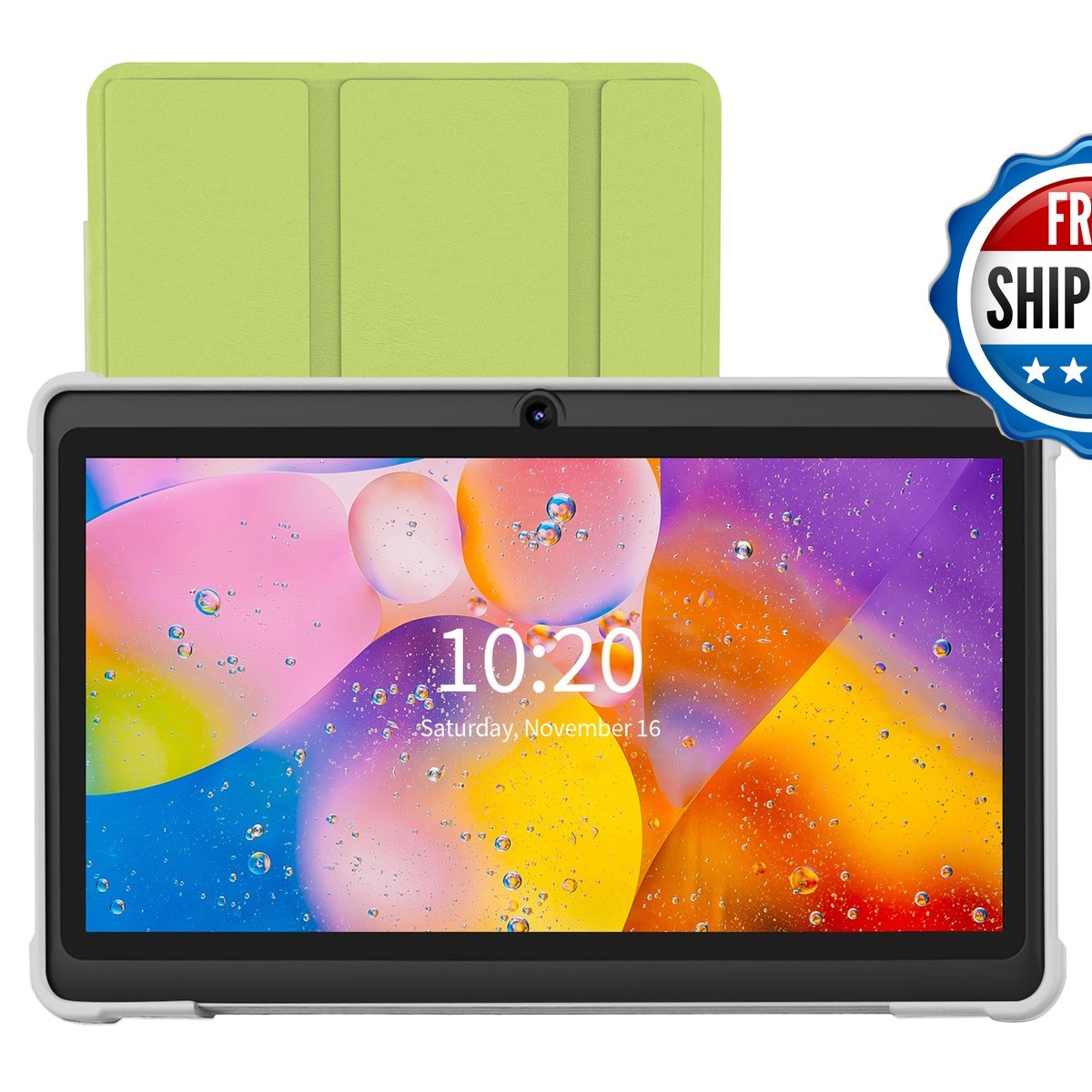 VOLENTEX 7 Inch Tablet, Quad Core Android 13 OS, 32GB ROM, WiFi, Bluetooth