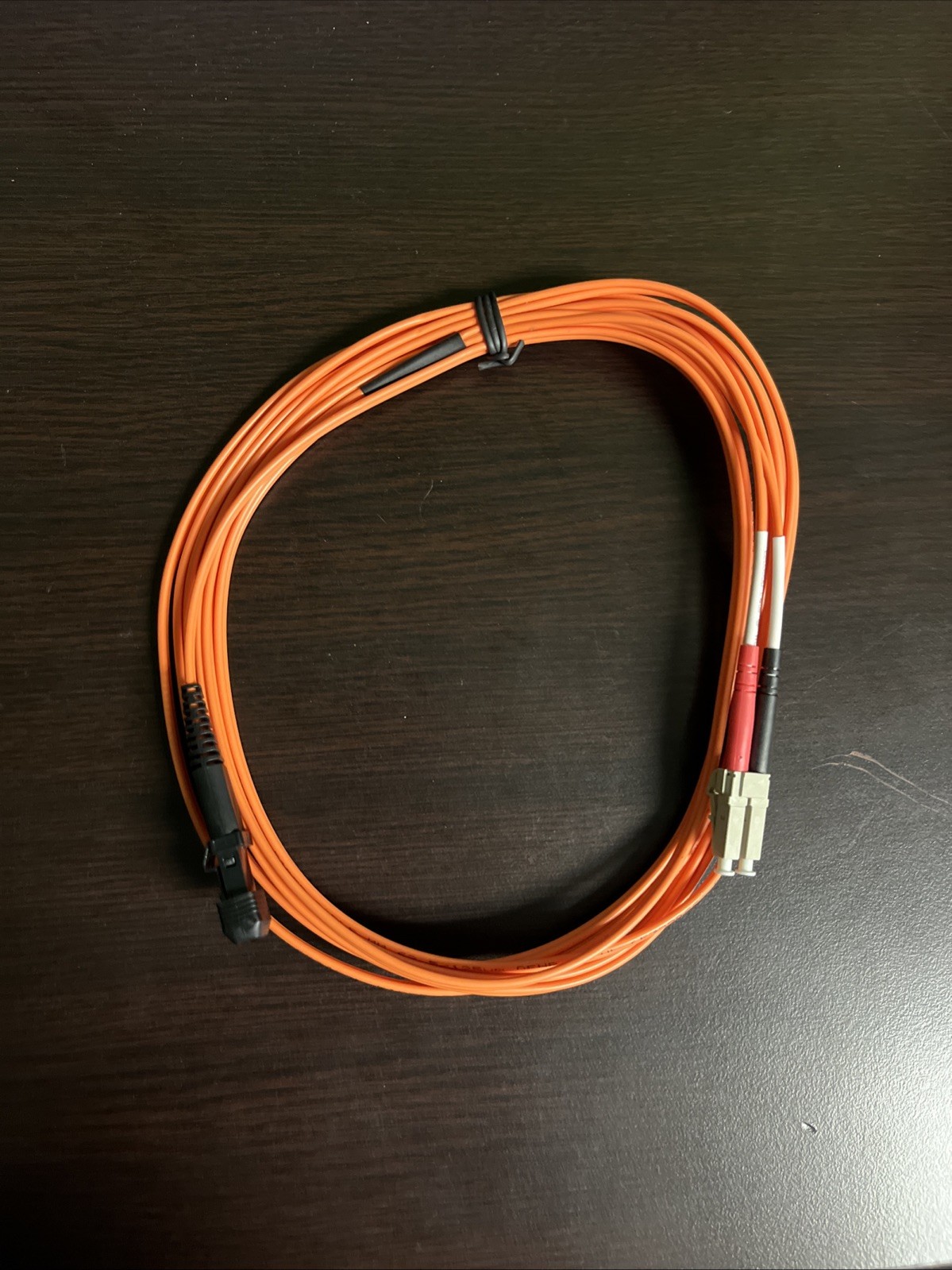 C2G 3-Meters MTRJ (Male)/LC OM1 Multi Mode Duplex Fiber-ORG - Orange