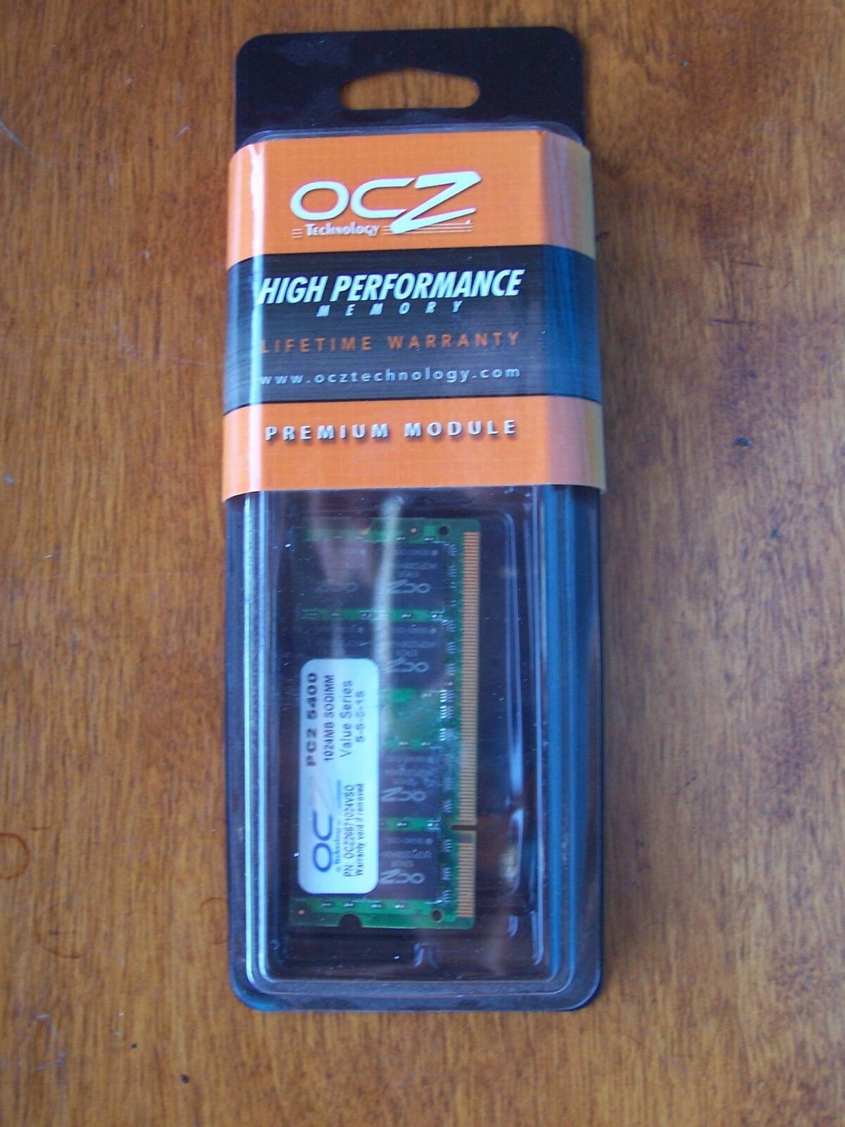 OC Technology OCZ 1GB DDR2 PC2-5400 Dual Channel Memory - OCZ26671024VSO