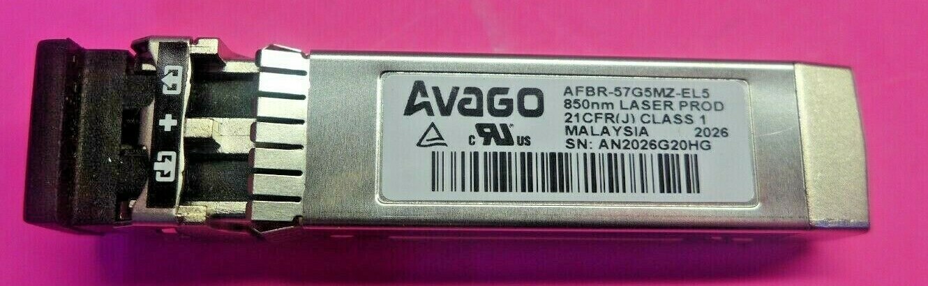 Avago SFP+ 32Gb Optical 850nm Transceiver Module AFBR-57G5MZ-EL5